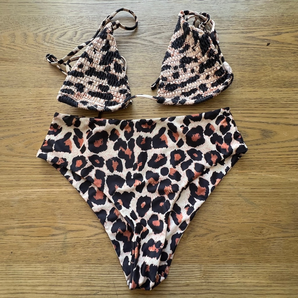 Women's ZAFUL Bikini Set, M, Brown